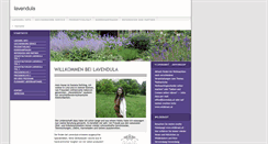 Desktop Screenshot of lavendula.at
