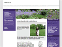 Tablet Screenshot of lavendula.at